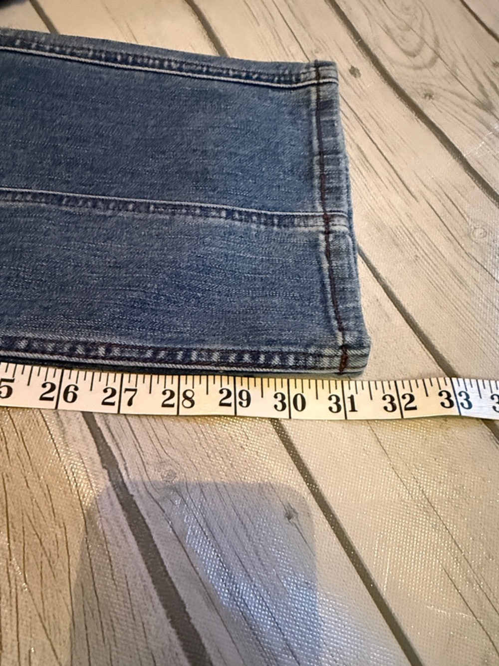 Flamingals Women's Blue High-Waist Straight Jeans - Picture 7 of 7
